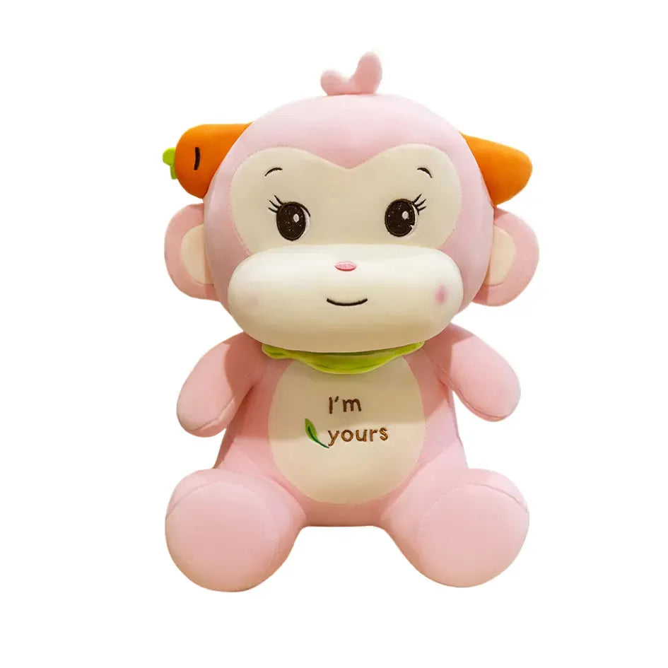 Fruit Monkey Doll Plush Toy Cartoon - Bellarte Enchanté Fruit Monkey Doll Plush Toy Cartoon